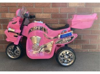 Battery Powered 3-wheel Motorcycle For Kids With Charger (works)