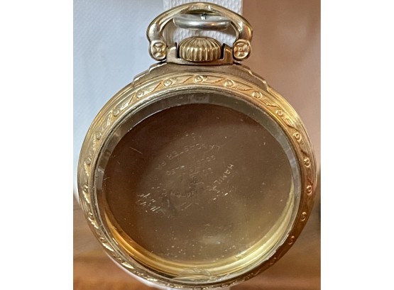 Hamilton Watch CO 10K Gold Filled Watch Case Lancaster  PA K053319  (case Only)