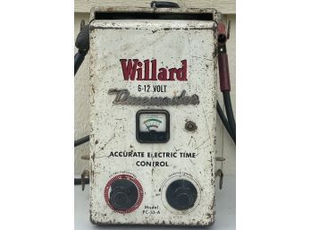 Vintage Willard 6-12 Volt Battery Charger Model PC-10-A
