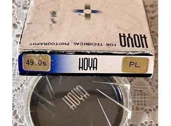 Hoya For Technical Photographic 49.os Pl Lens, Skylight 45mm Lens, And Cleaning Kit