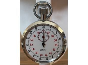 Vintage Mentor Open Face Stop Watch (works)
