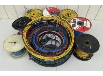 Assort Wire And Cable  Collection - Telephone, Fixtures, Thermostat, & More