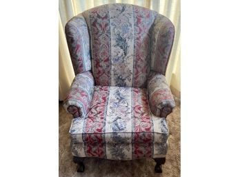 Genesis Furniture Floral Upholstered Arm Chair