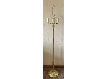 Brass Tone (4) Bulb Standing Lamp