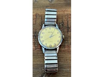 Vintage Elgin Men's Sportsman 17 Jewel Men's Wrist Watch Manual Winding Works