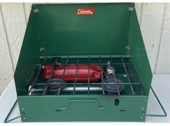 Coleman Gasoline Camp Stove Model 425B With Original Box