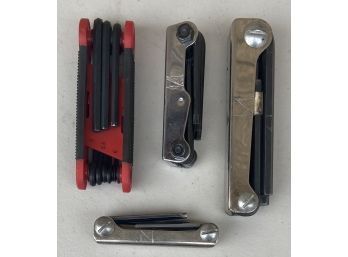 (4) Hex Key Sets - Eklind, Craftsman, & Unmarked