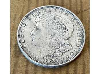 1921 Morgan Silver Dollar Coin (2 Of 2)