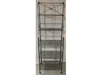 Solid Metal One Piece 72' Plant Stand