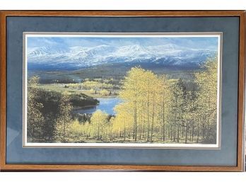 Peter Ellenshaw 1985 Print Signed Limited Edition 932 Of 950
