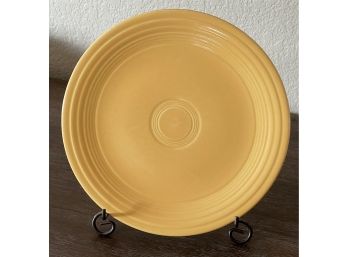Vintage Genuine Fiestaware HLC Dinner Plate 9.5' Yellow