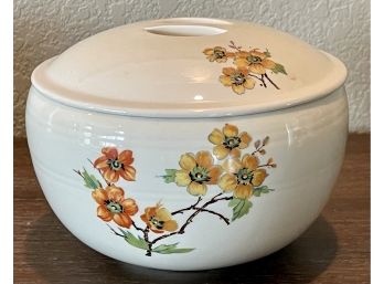 Vintage Coors Thermo Porcelain Hawthorne Lidded Casserole Dish
