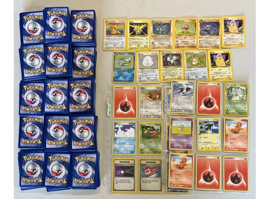 Pokemon Collection With Over 1000 Cards