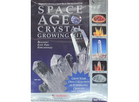 Space Age Crystal Growing Kit New In Packaging