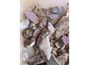 Lot Of Assorted Partially Worked On And Cut Mineral Pieces