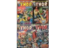 (8) 1970s Marvel Comics Group Thor Comics