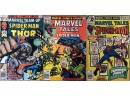 (9) Assorted Marvel Comics Group Marvel Team-up And Marvel Tales 70's And 80's - Havok, Dr. Strange, Daredevil