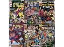(10) Assorted Marvel Comics Group Marvel Tales And Marvel Team-up 1970's And 80's- Avengers, Dr. Strange, More