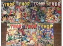 (7) 1970s Marvel Comics Group Thor Comic Books
