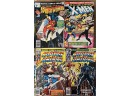 (8) Assorted Vintage Marvel Comics Group 1970's And 80's - Iron Man, Captain America, X-men, Dr. Strange, More