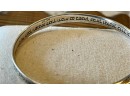 Laurel Elliott DVB NY Sterling Silver 925 Shema Prayer Twist Bangle Bracelet 14.7 Grams Total
