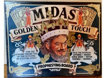 Vintage Midas Golden Touch Prophesying Game