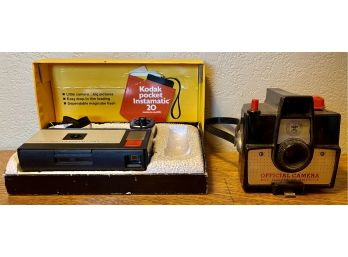 Vintage Boy Scouts Of American Official Camera An Kodak Instamatic In Original Box