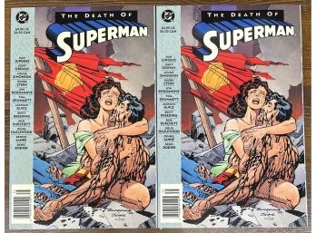 (2) DC Comics The Death Of Superman 1993