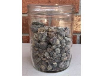 Jar Of Garnets Found In Emerald Creek Idaho