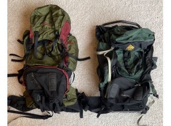 Kelty Pacific Crest 5000 And Camp Trails Wilderness Rucksacks