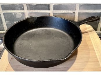 Vintage 9 3/4' Cast Iron Skillet Made In USA