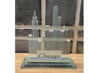Crystal Chicago Skyline Souvenir