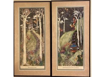 (2) Karen Marie Sweikhardt Mythical Fantasy Inks - Moonstone Path & Jadestone And Jasmine Carnival