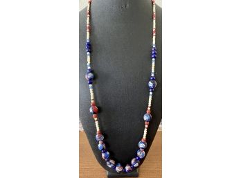 Trade Beads Venetian Necklace Tribal Bohemian