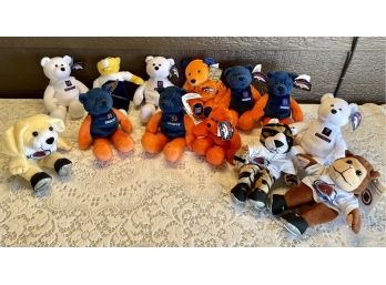 (13) Colorado Sports Teams Bears From Bammers & Limited Treasures Pro Bears Including Elway And Davis