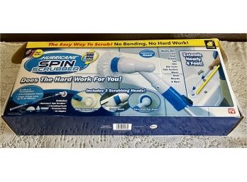 Hurricane Spin Scrubber New In Box (never Used, Box Has Been Opened)