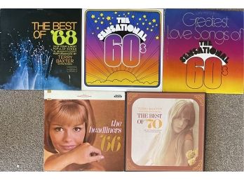 (5) Albums Including The Sensational 60's And Terry Baxter
