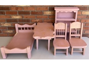 5 - Piece Hand Made Children's Furniture Set (as Is)