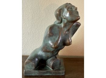 Richard Walsh Resin Hand Sculpted In Bronze 20th Century Classic Series  Female