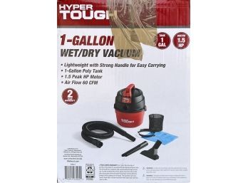 Hyper Tough 1-gallon Wet/dry Vacuum In Original Box