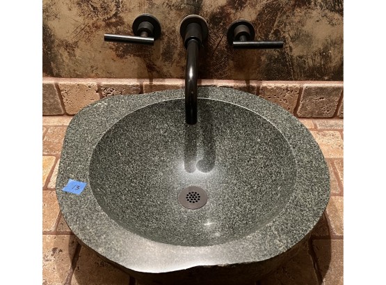 Beautiful Custom Green Marble Bowl Sink (does Not Include The Fixture)