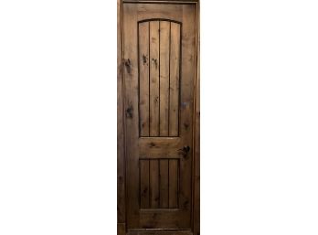 Gorgeous Knotty Alder Custom Designer Door With Door Frame 27.5'w X 92'H