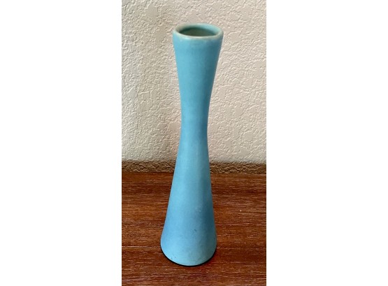 Van Briggle Colorado Springs Ming Blue Bud Vase (2 Of 2)