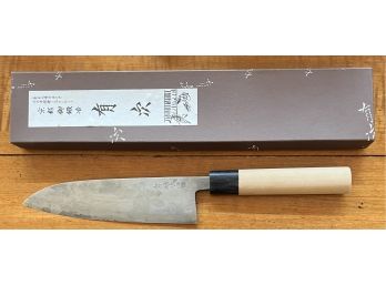 Japanese Deba Poultry Knife With Original Box
