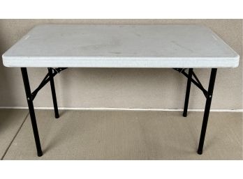Life Time 48 Inch Plastic Folding Table (2 Of 2)