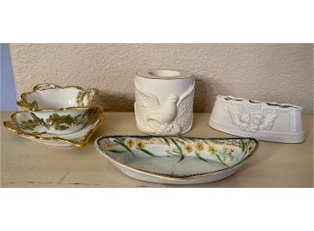 Collection Of Porcelain - Dresden, Lenox, Limoges, Nippon, And More