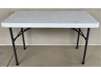 Life Time 48 Inch Plastic Folding Table (1 Of 2)
