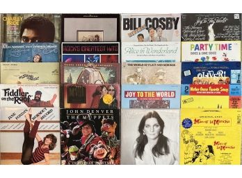 (20) Vintage Vinyl Albums - Orchestra, Sound Tracks,  Greatest Hits, And More