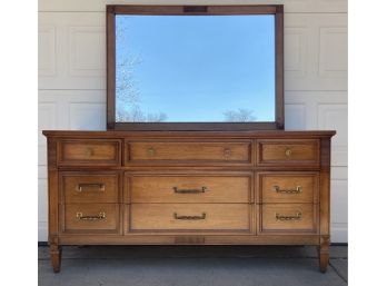 Mid Century Modern Dixie Mirrored Dresser