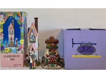 12th Avenue Spice World And QOC Lighted Pencil Set With Original Boxes